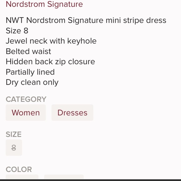 Beautiful new dress - Picture 8 of 8